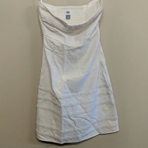 EUC Old Navy Line Strapless Dress